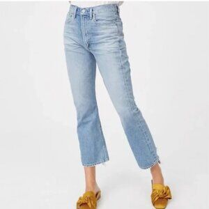 NWT Citizens of Humanity Jeans Estella High Rise Ankle Flare Distressed 29 $248